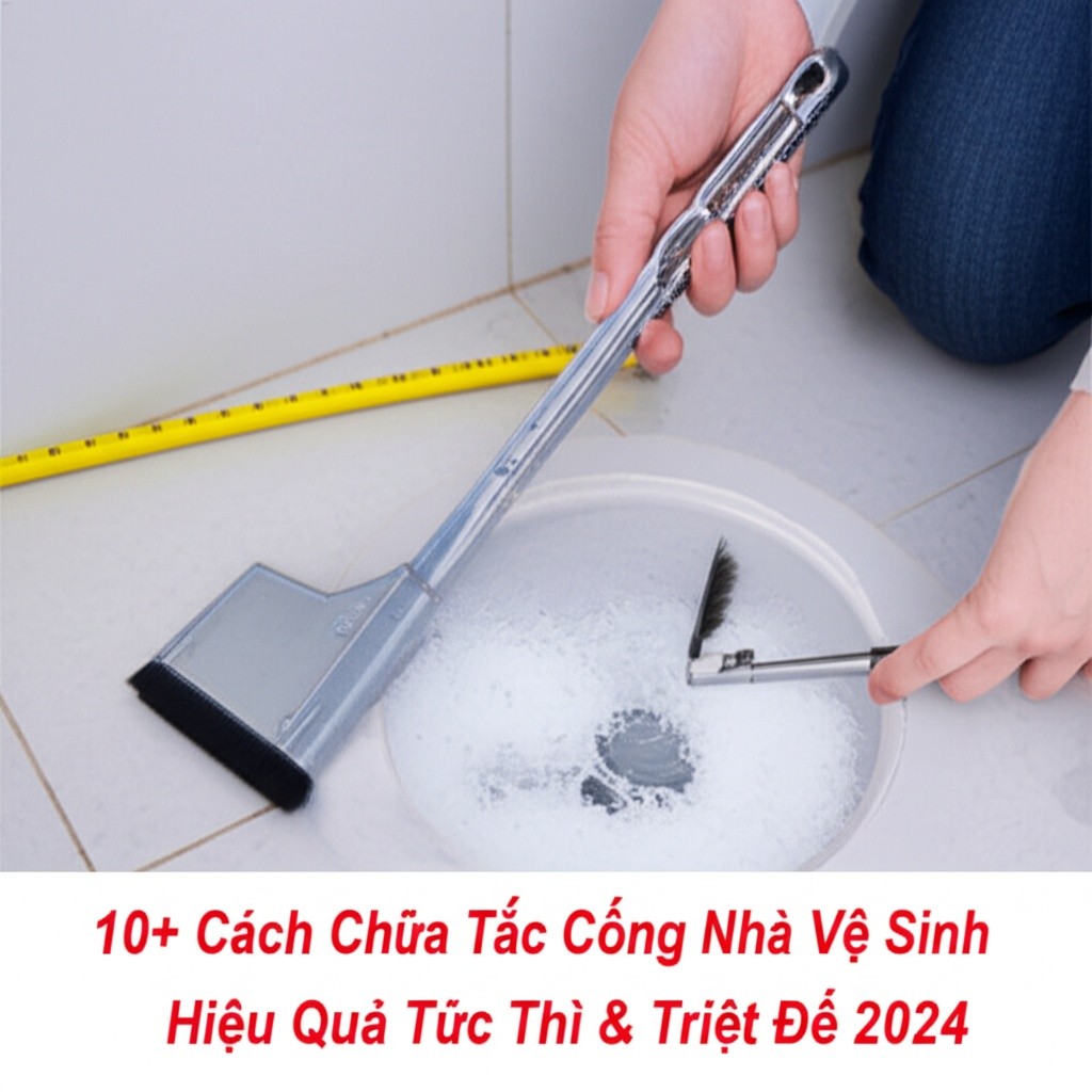 Hình minh họa cho bài viết: 10+ Cách Chữa Tắc Cống Nhà Vệ Sinh Hiệu Quả Tức Thì & Triệt Để 2024