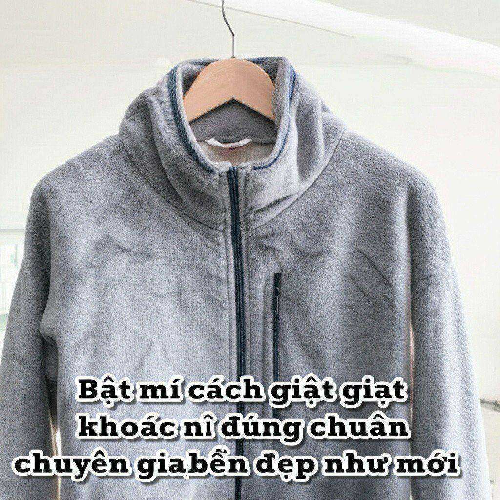 Hình minh họa cho bài viết: Bật mí cách giặt áo khoác nỉ đúng chuẩn chuyên gia, bền đẹp như mới