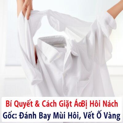 Bí Quyết & Cách Giặt Áo Bị Hôi Nách Tận Gốc: Đánh Bay Mùi Hôi, Vết Ố Vàng