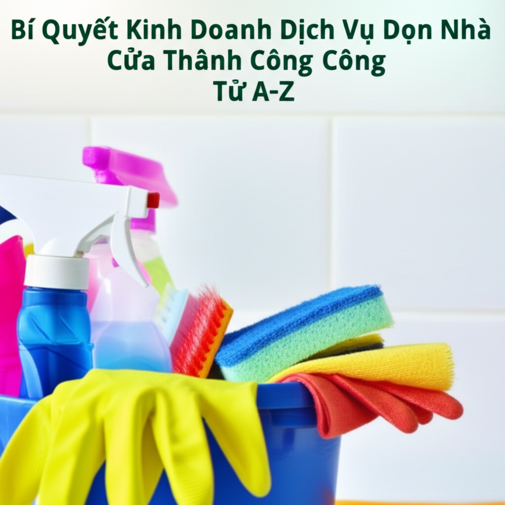 Hình minh họa cho bài viết: Bí Quyết Kinh Doanh Dịch Vụ Dọn Dẹp Nhà Cửa Thành Công Từ A-Z Cho Người Mới Bắt Đầu