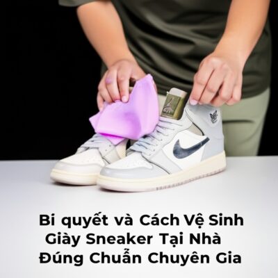 Bí quyết và Cách Vệ Sinh Giày Sneaker Tại Nhà Đúng Chuẩn Chuyên Gia