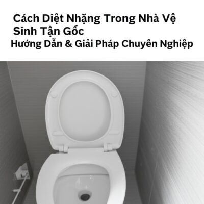 Cách Diệt Nhặng Trong Nhà Vệ Sinh Tận Gốc: Hướng Dẫn & Giải Pháp Chuyên Nghiệp