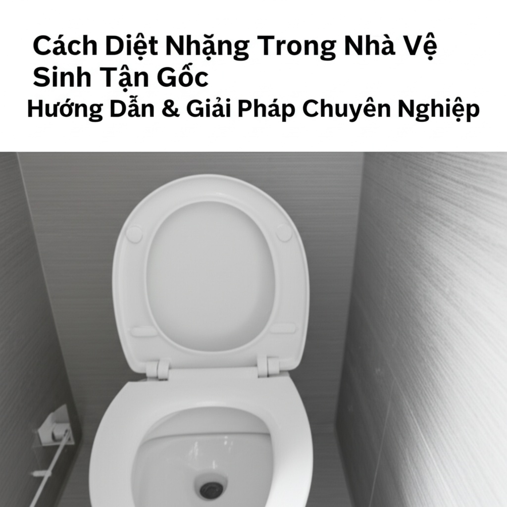 Hình minh họa cho bài viết: Cách Diệt Nhặng Trong Nhà Vệ Sinh Tận Gốc: Hướng Dẫn & Giải Pháp Chuyên Nghiệp