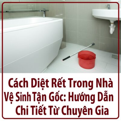 Cách Diệt Rết Trong Nhà Vệ Sinh Tận Gốc: Hướng Dẫn Chi Tiết Từ Chuyên Gia