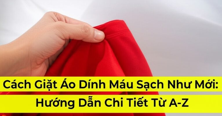Cách Giặt Áo Dính Máu Sạch Như Mới: Hướng Dẫn Chi Tiết Từ A-Z