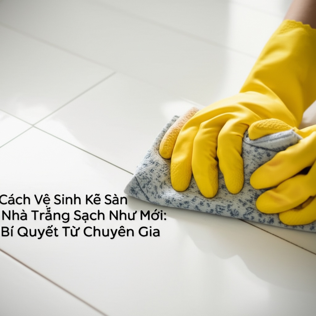 Hình minh họa cho bài viết: Cách Vệ Sinh Kẽ Sàn Nhà Trắng Sạch Như Mới: Bí Quyết Từ Chuyên Gia