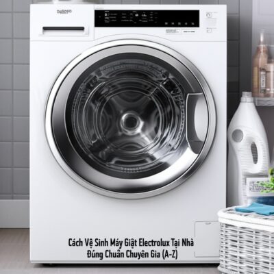 Cách Vệ Sinh Máy Giặt Electrolux Tại Nhà Đúng Chuẩn Chuyên Gia (A-Z)