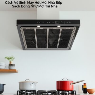 Cách Vệ Sinh Máy Hút Mùi Nhà Bếp Sạch Bóng Như Mới Tại Nhà
