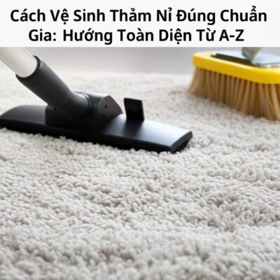 Cách Vệ Sinh Thảm Nỉ Đúng Chuẩn Chuyên Gia: Hướng Dẫn Toàn Diện Từ A-Z