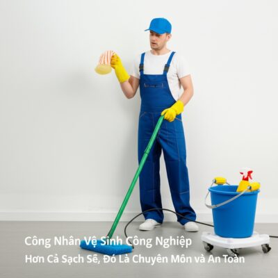 Công Nhân Vệ Sinh Công Nghiệp: Hơn Cả Sạch Sẽ, Đó Là Chuyên Môn và An Toàn