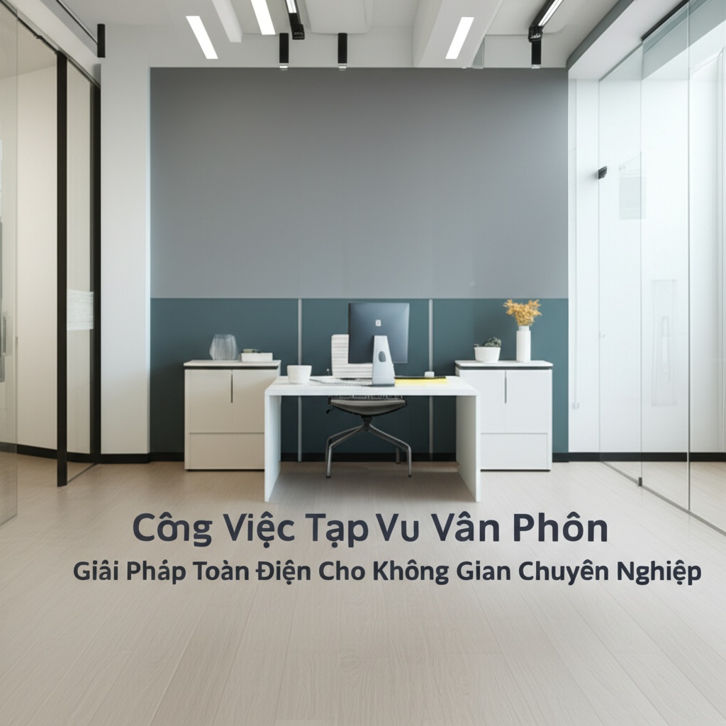 Hình minh họa cho bài viết: Công Việc Tạp Vụ Văn Phòng: Giải Pháp Toàn Diện Cho Không Gian Chuyên Nghiệp