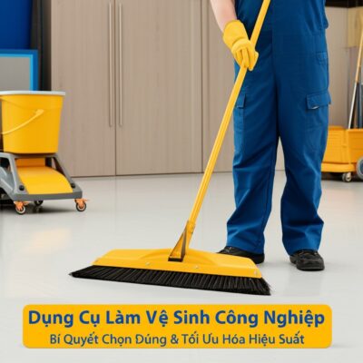 Dụng Cụ Làm Vệ Sinh Công Nghiệp: Bí Quyết Chọn Đúng & Tối Ưu Hóa Hiệu Suất