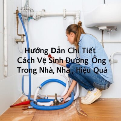 Hướng Dẫn Chi Tiết Cách Vệ Sinh Đường Ống Nước Trong Nhà An Toàn, Hiệu Quả