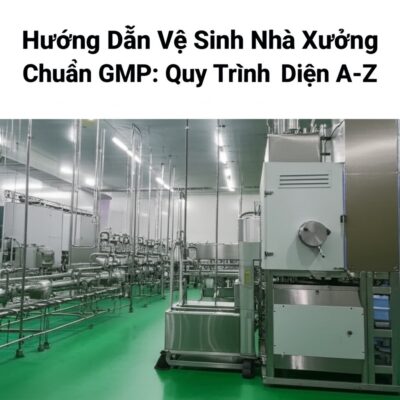 Hướng Dẫn Vệ Sinh Nhà Xưởng Chuẩn GMP: Quy Trình Toàn Diện A-Z
