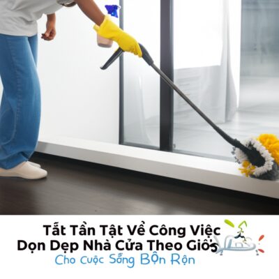Tất Tần Tật Về Công Việc Dọn Dẹp Nhà Cửa Theo Giờ: Giải Pháp Cho Cuộc Sống Bận Rộn