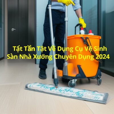 Tất Tần Tật Về Dụng Cụ Vệ Sinh Sàn Nhà Xưởng Chuyên Dụng 2024